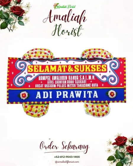 Papan Bunga Ucapan Selamat Bumi Raya